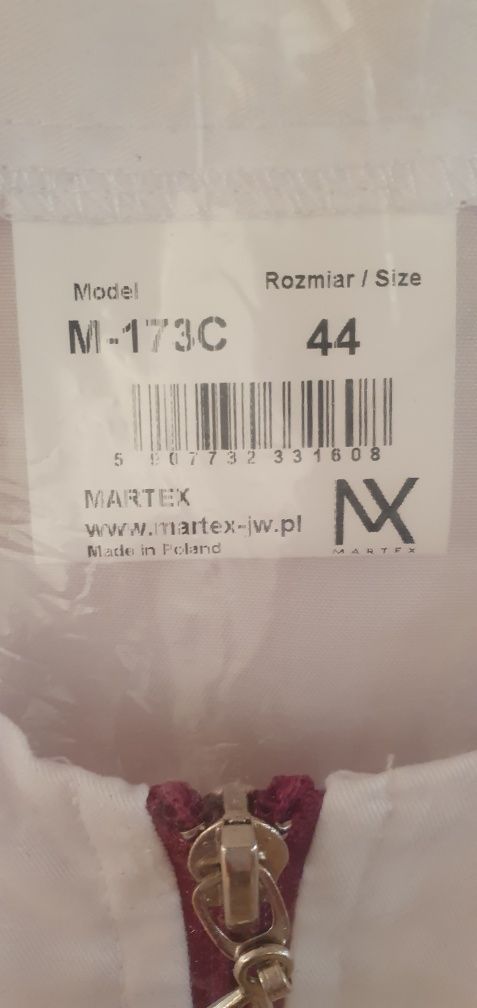 Fartuch biały medyczny 44