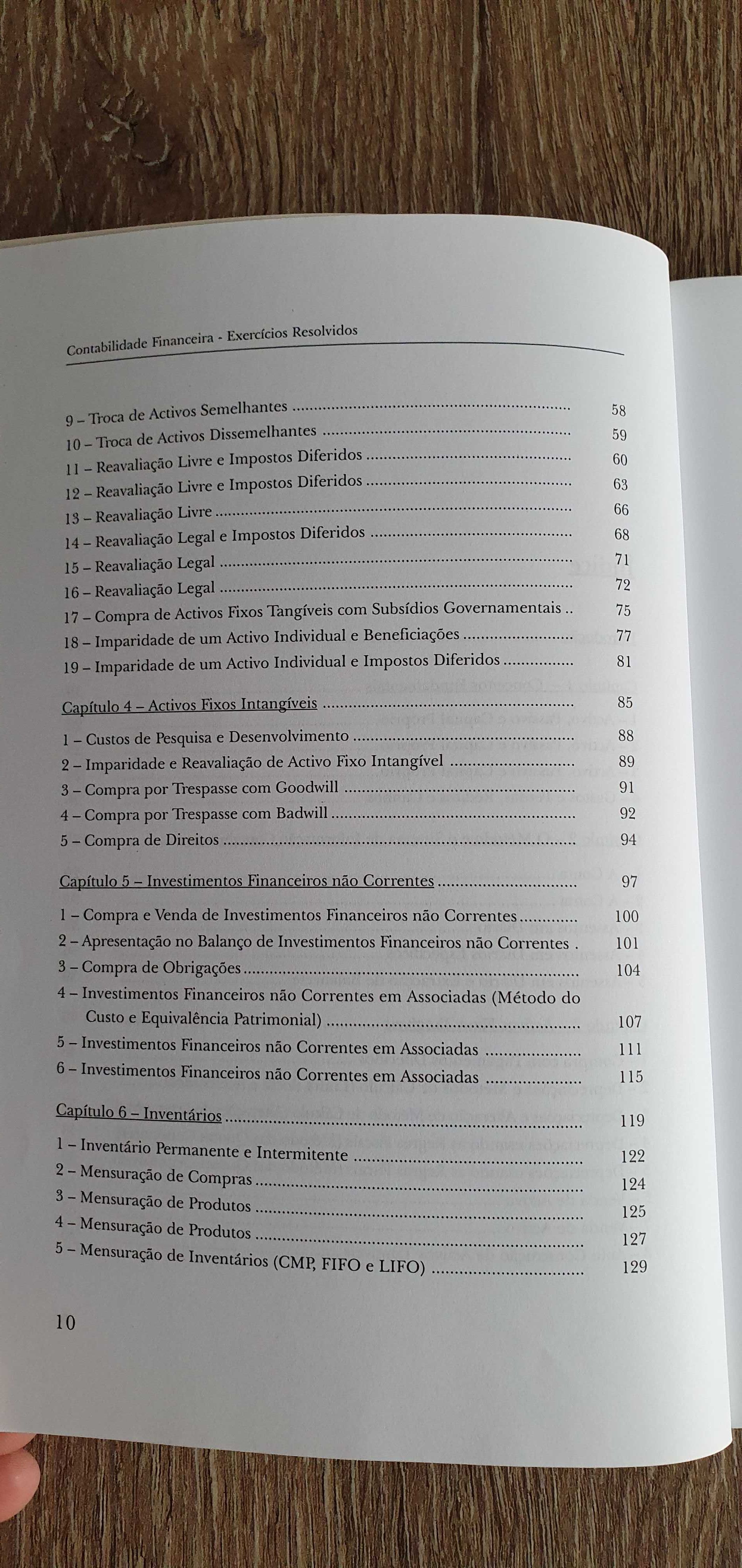 Livro Contabilidade Financeira - Exercícios Resolvidos