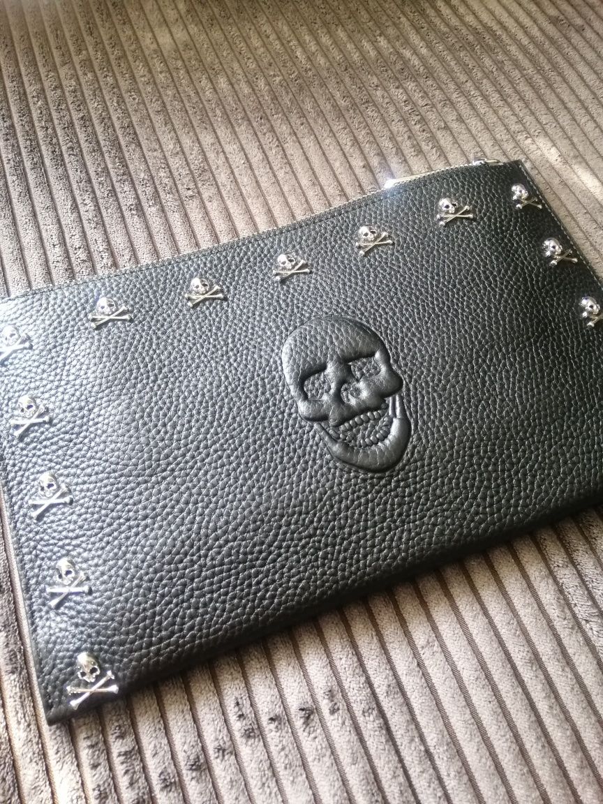 Клатч, портмоне, сумка, Philipp Plein