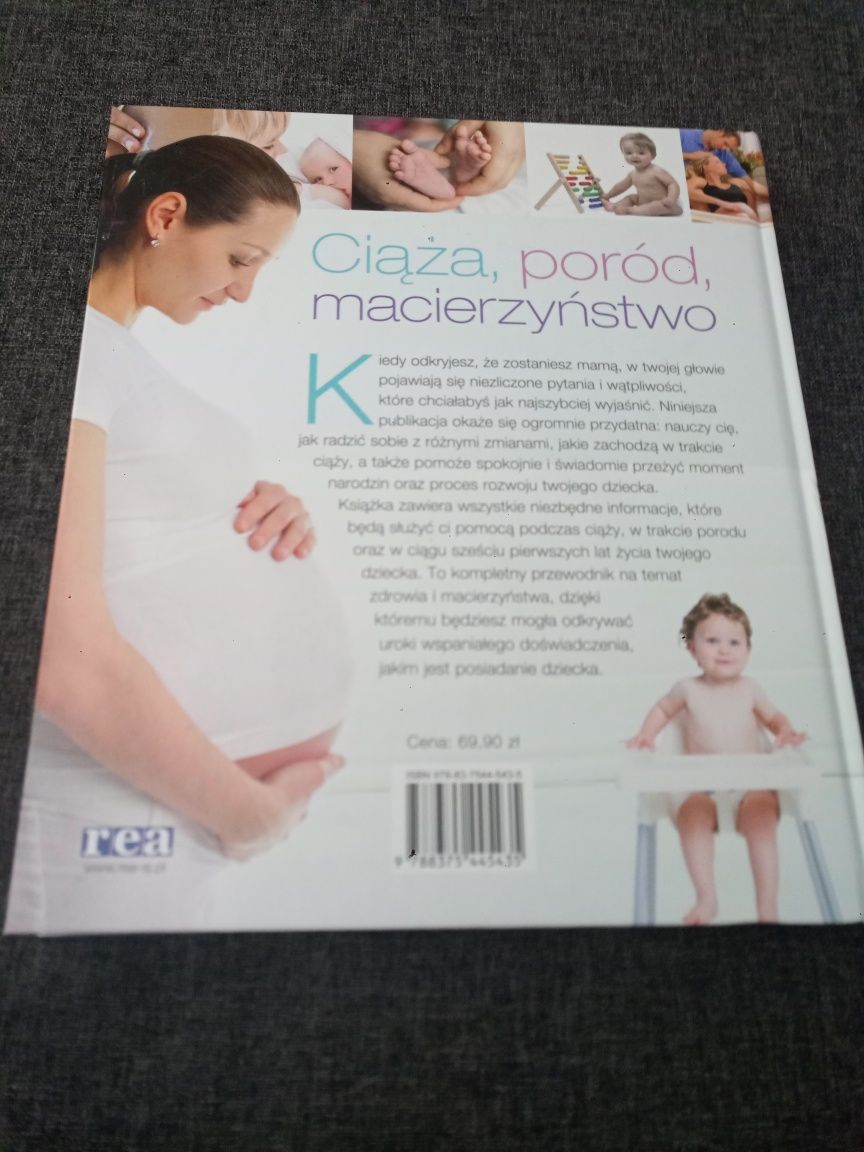 Książka " Ciąża, poród, macierzyństwo", nowa stan bdb !!