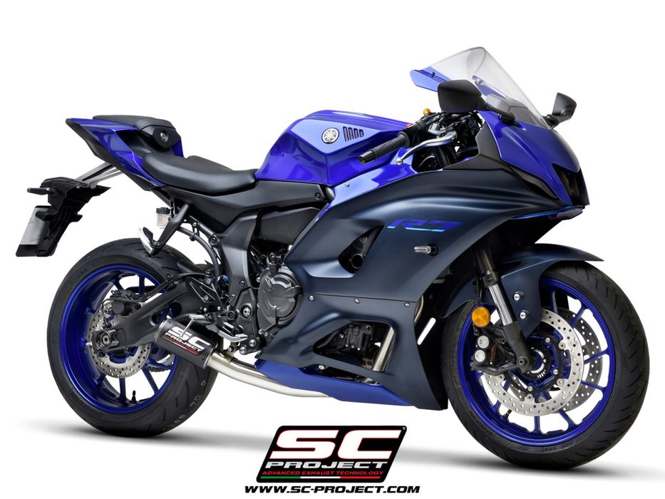 Układ Wydechowy SC-PROJECT CR-T KARBON FULL SYSTEM Yamaha R7 2021+