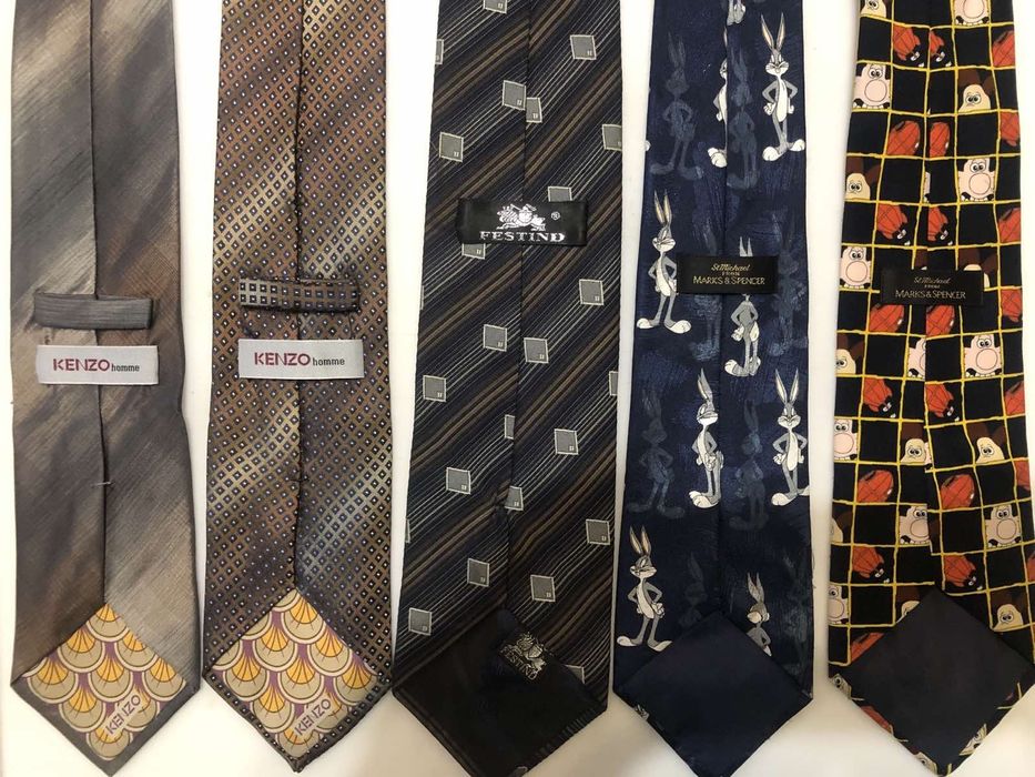 Галстуки разные ретро