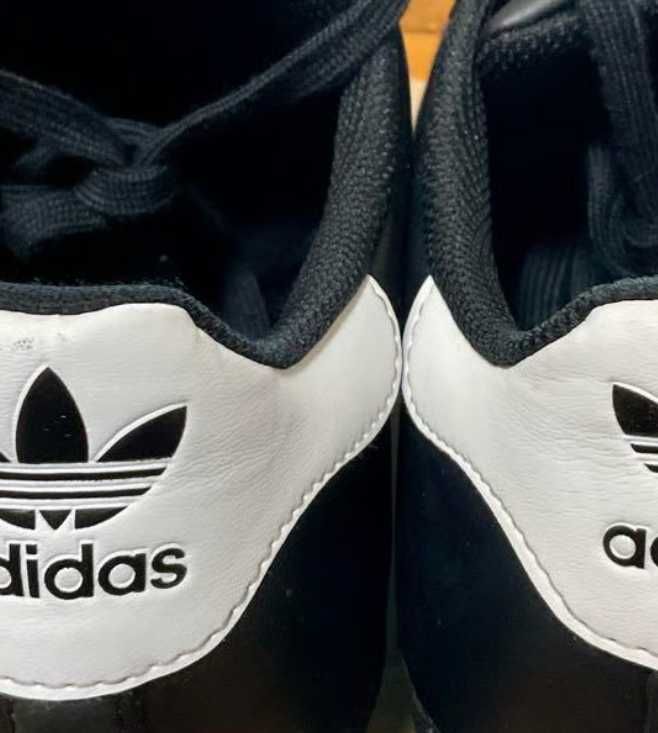 Adidas/Czarne/białe/unisex/rozmiar 39