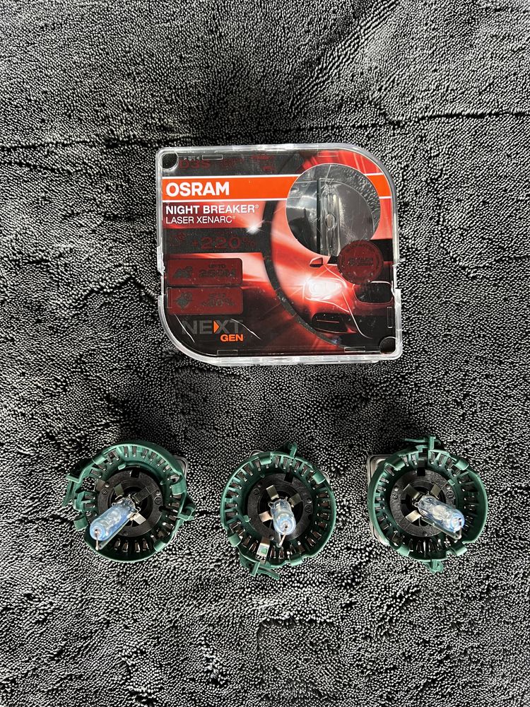 Лампи/лампочки Osram Night Breaker Laser Xenarc Bulbbs D3s Duo