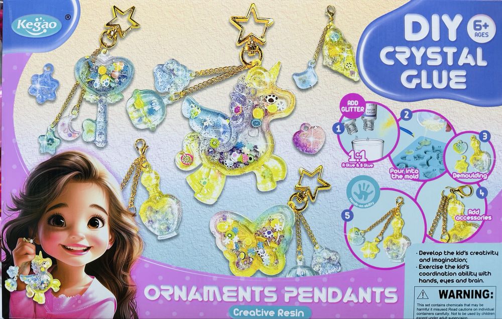 Набір для творчості з епоксидної смоли 708B-95/96 2 види мікс