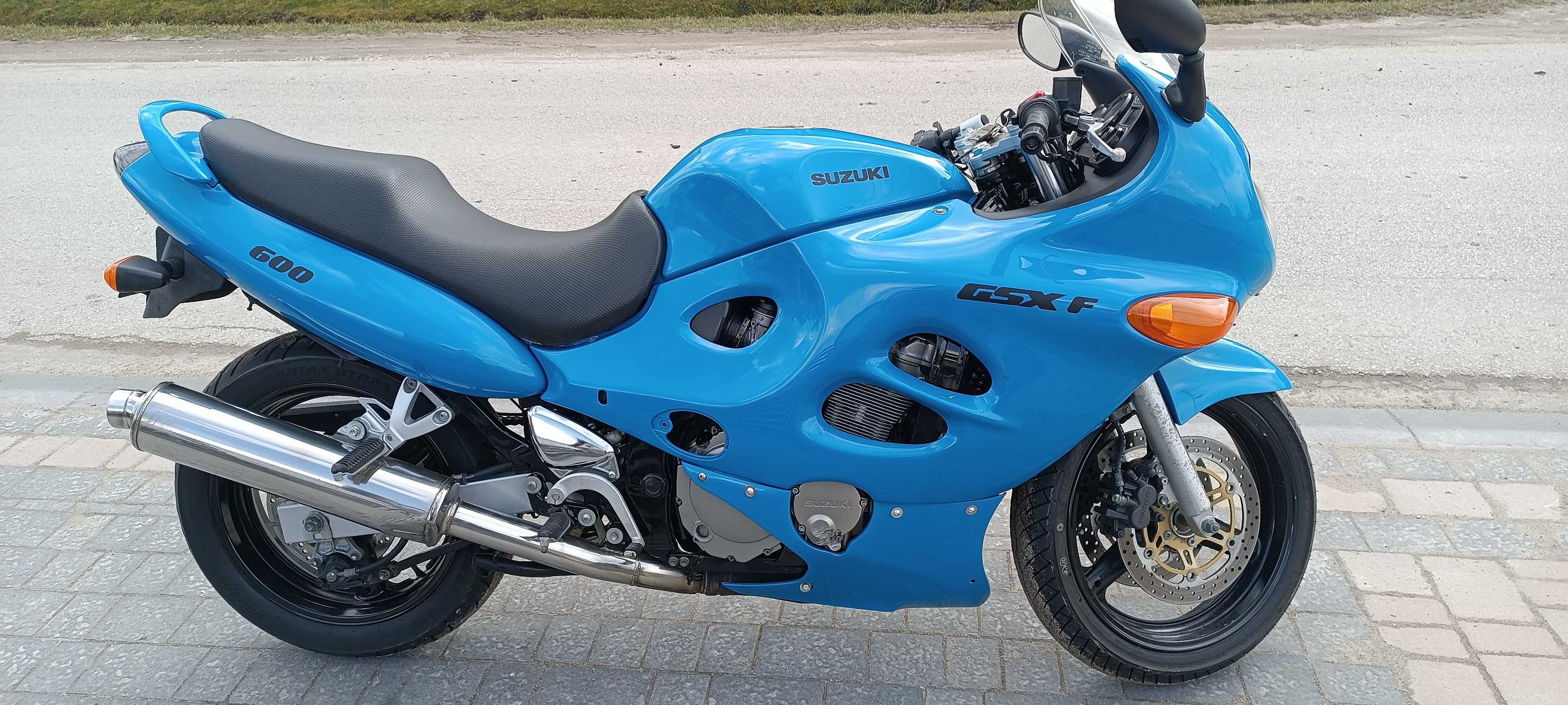 Suzuki GSX600F jajko  stan techniczny jak nowy, niski przebieg!!!