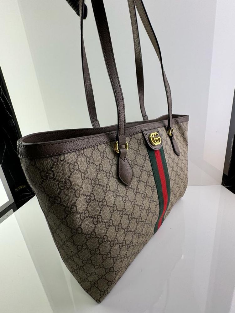 Gucci - Ophidia shopper | shopperka gg monogram duża torba