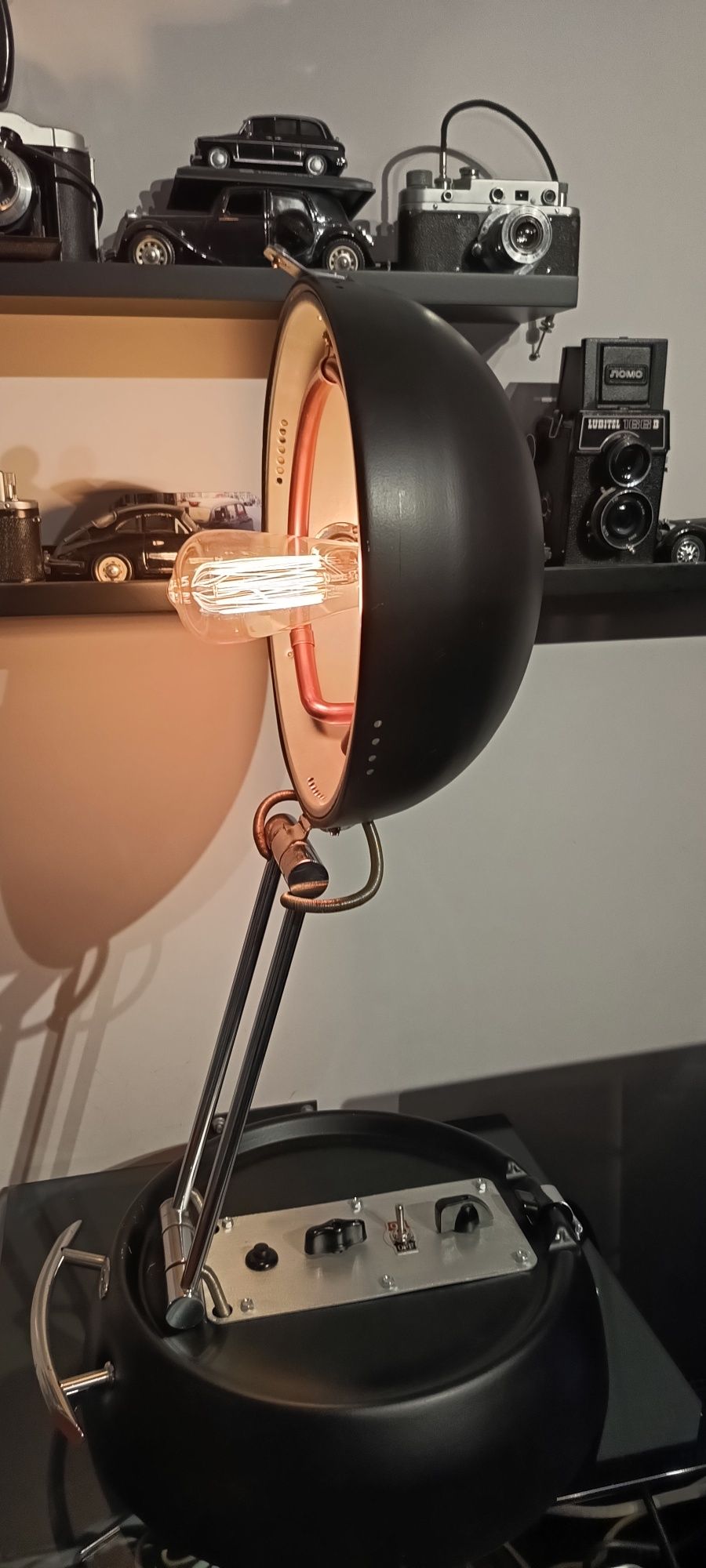 Lampa stojąca Edison,retro,loft,industrialna,vintage