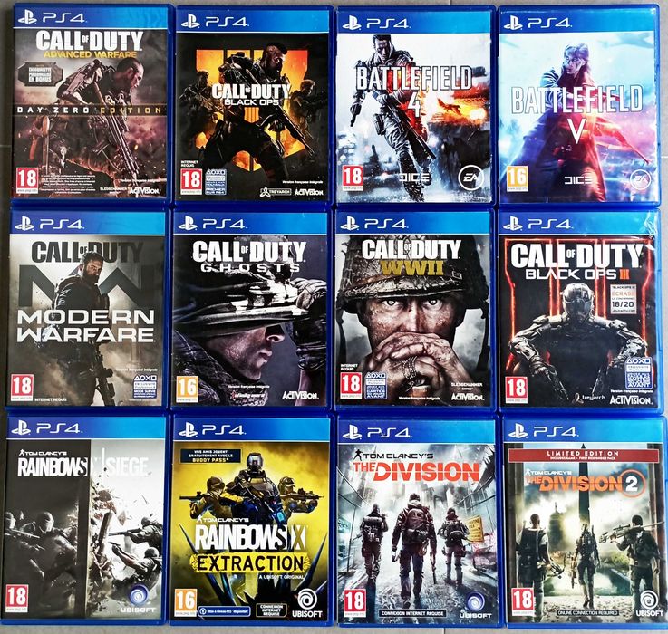 Jogos Guerra Playstation 4 (PS4)