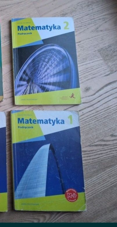Książka matematyka podrecznik 1 i 2