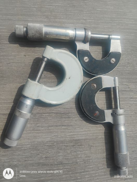 Mikrometr 3 szt kpl