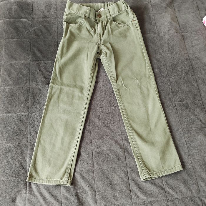 Spodnie chinos h&m 122