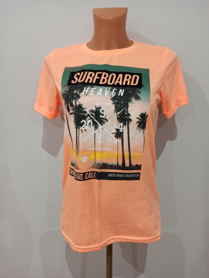 T-Shirt z aplikacją palmy