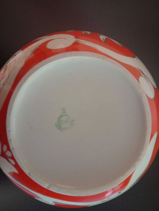 Ваза. БАРАНОВКА. Ручная роспись.