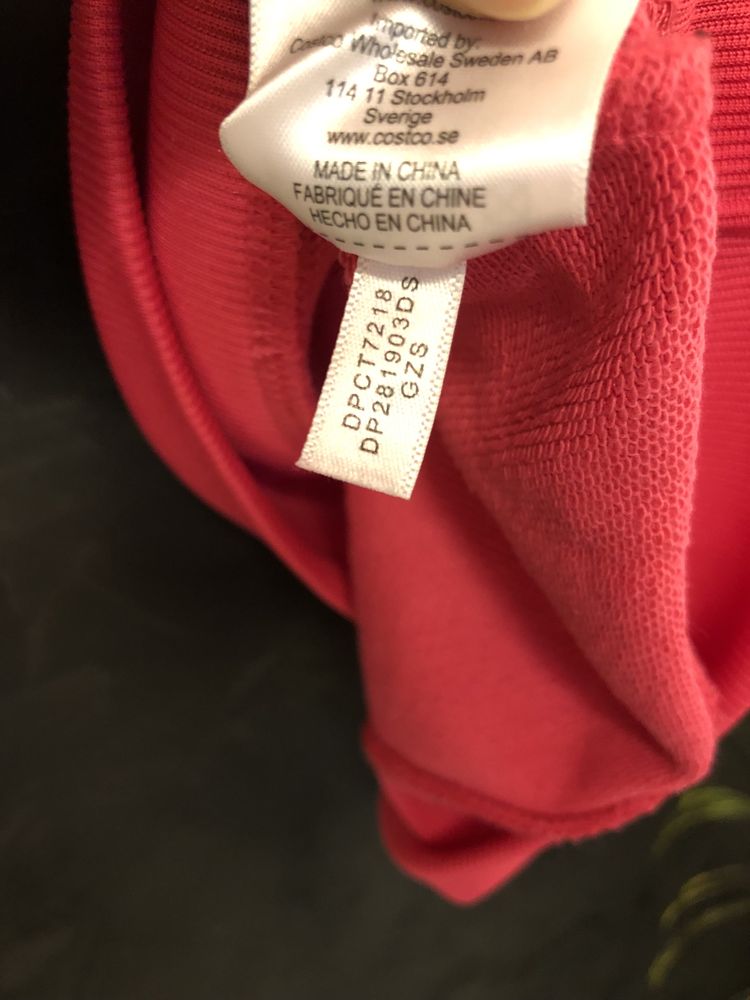 Подовжена малинова кофта, худі DKNY. Оверсайз. Оригінал.