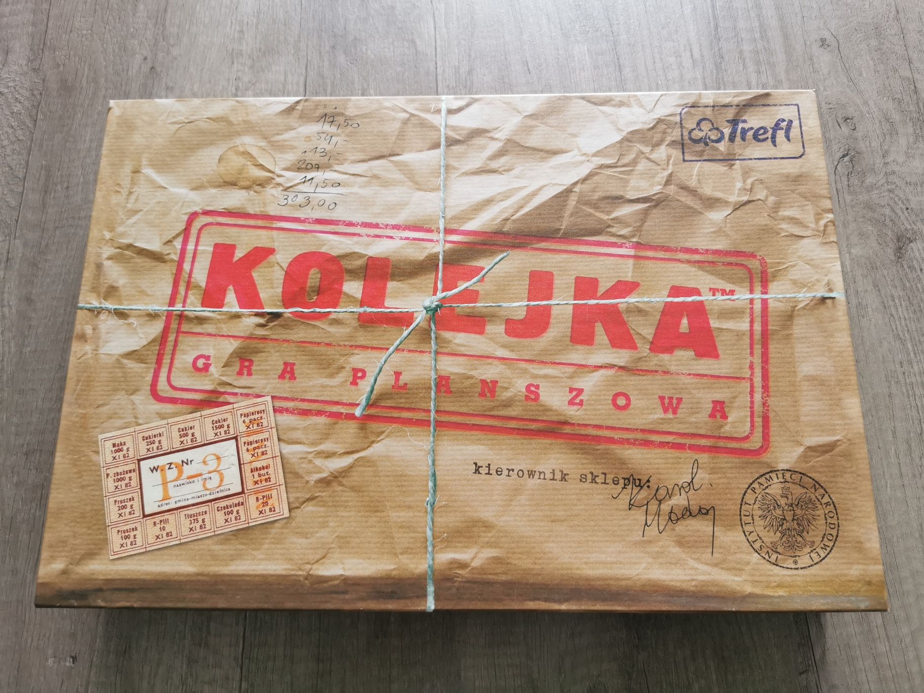 Gra planszowa Kolejka