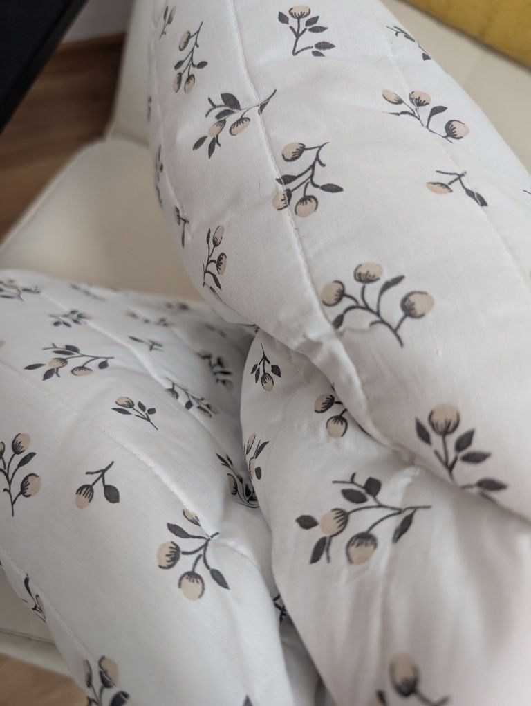 Narzuta pikowana biała Ikea Sandlupin miękka 180 250 bawełna