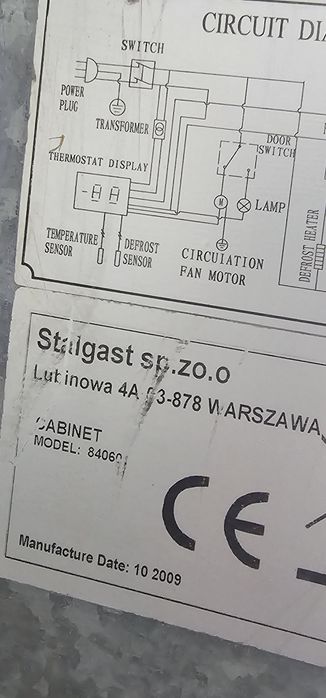 Zamrażarka chłodziarka STALGAST
