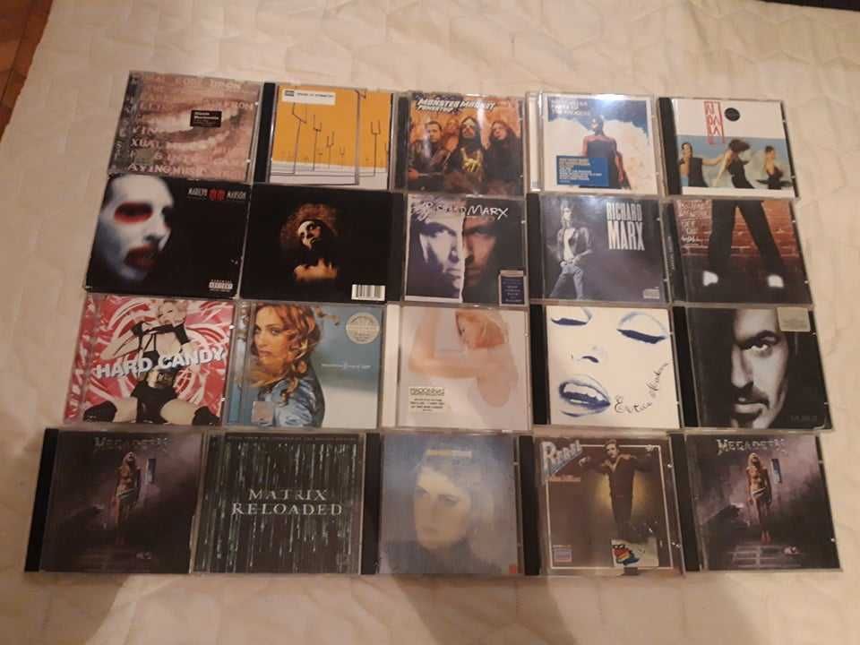 Płyty CD - Madonna, George Michael, Michael Jackson, Morcheeba
