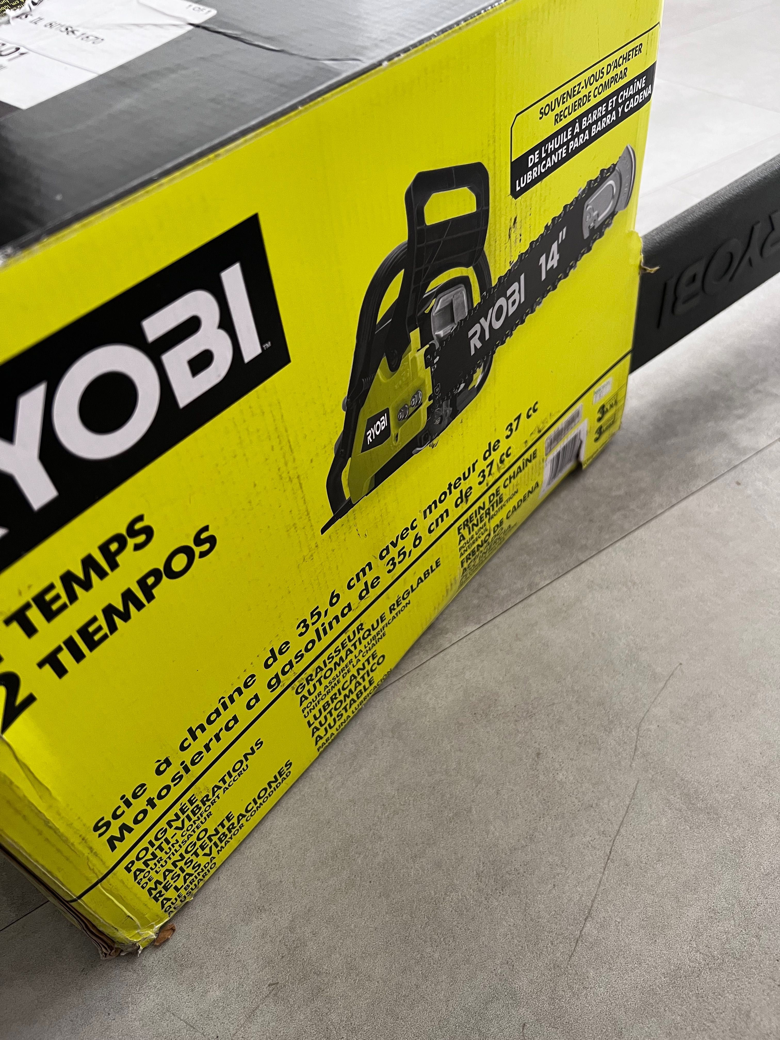 Nowa piła spalinowa Ryobi RY3714 35cm 37cc  1,3 kW/1,8 KM