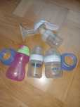Laktator Philips Avent Manual (ręczny)+ adaptery i butelki