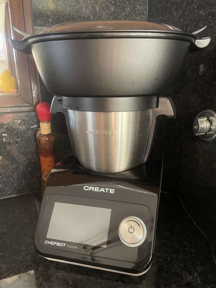 Chefbot touch + cesta para cozinhar a vapor