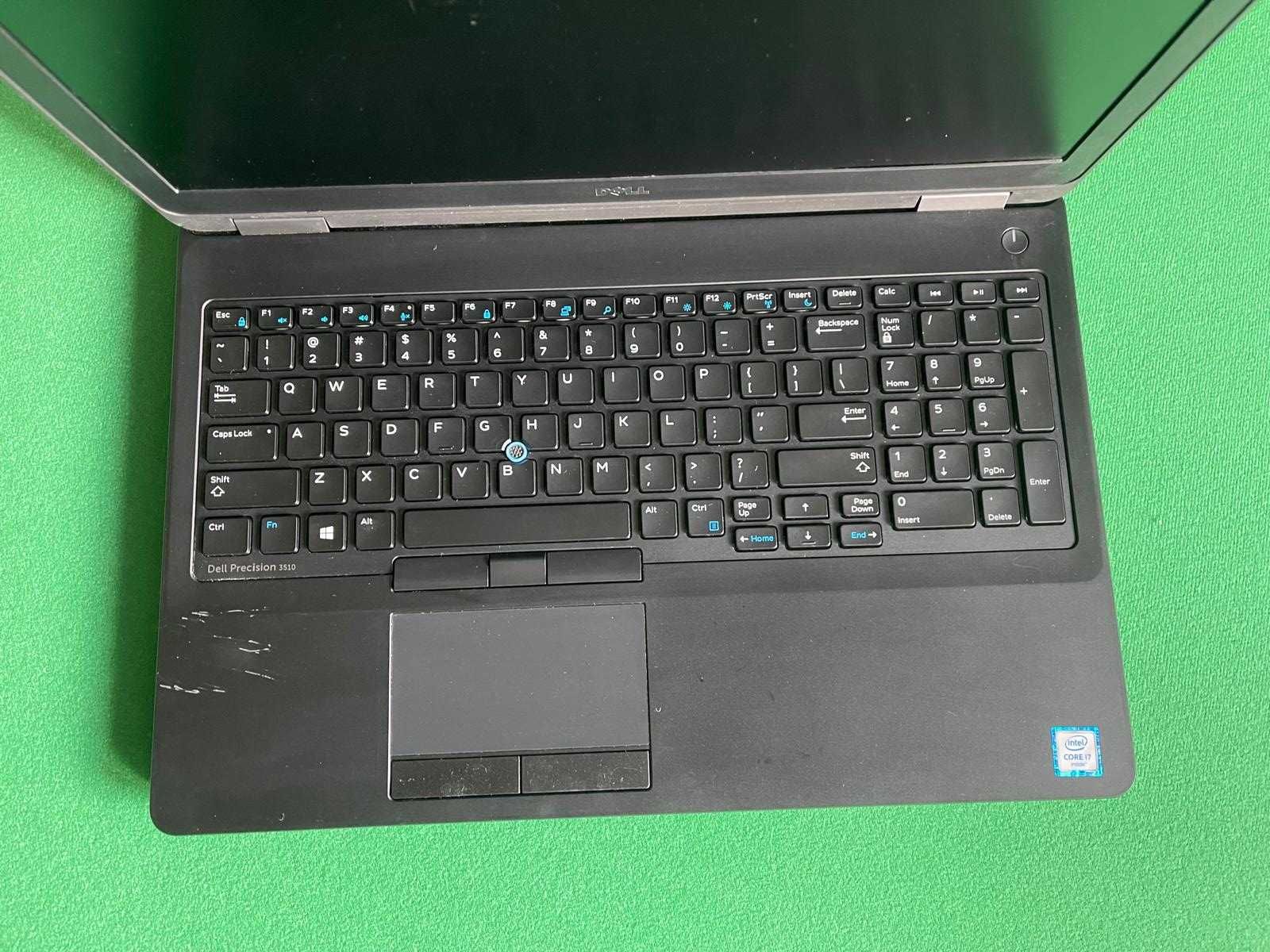 laptop Dell Precision 3510 i7 2,7Ghz 16gb ddr4 SSHD 500gb