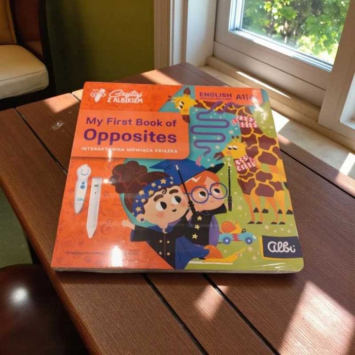 Nowa książka Albik My first book of opposites