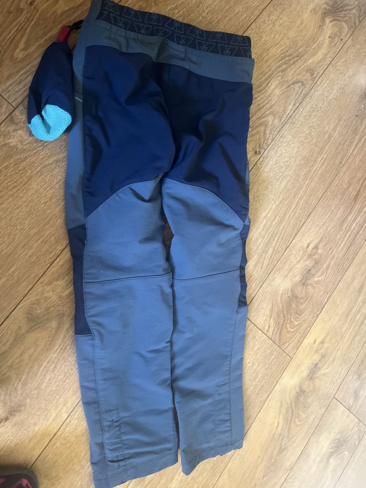 Spodnie softshell decathlon mh550  113-122