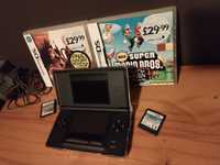 Nintendo DS Lite + 4 Jogos