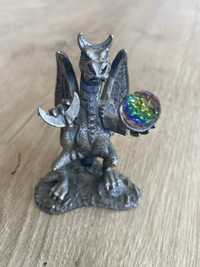Smok  czarnoksiężnik metalowa figurka Dragons Wrath Mystic Legends