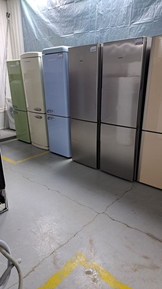 Холодильник Siemens kgn76t срібний 185 см з Германії гарантія