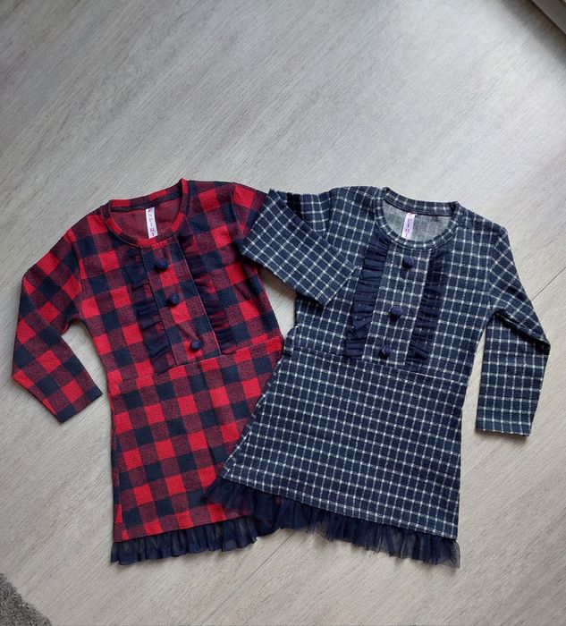 Теплі плаття 4-6 років