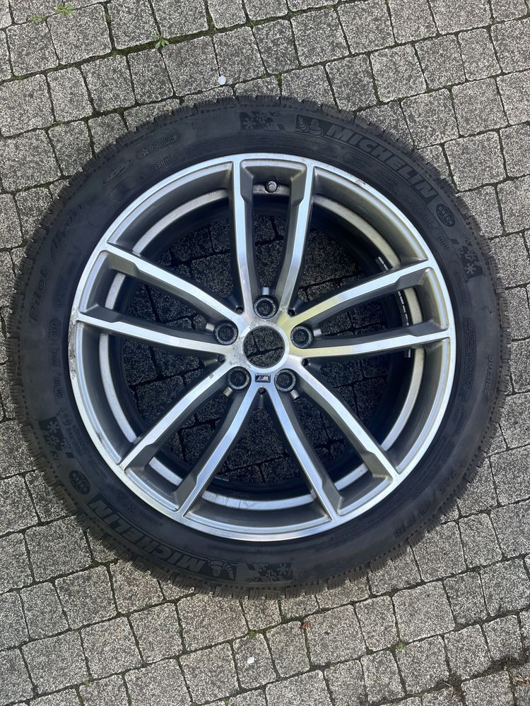 Alufelgi bmw m-sport g30 g31 z oponami michelin rozmiar 18 245/45