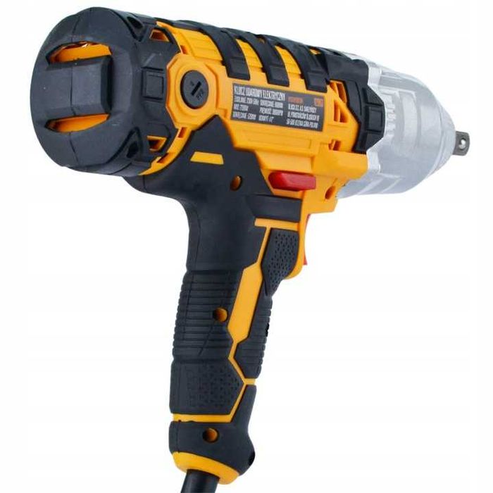 Elektryczny Klucz Udarowy 800nm 1/2 2200W Sieciowy Black