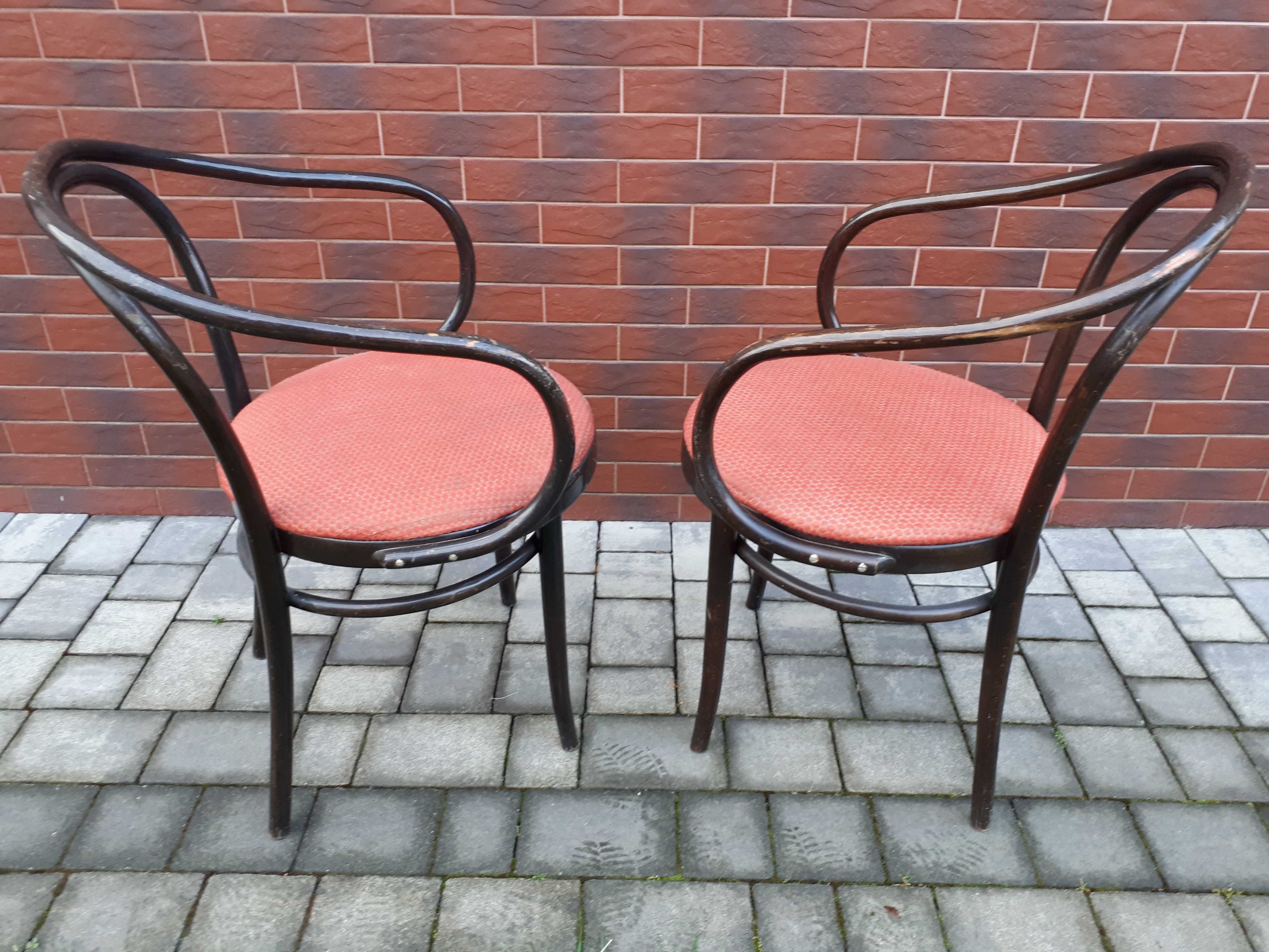 Krzesła bukowe gięte model Thonet