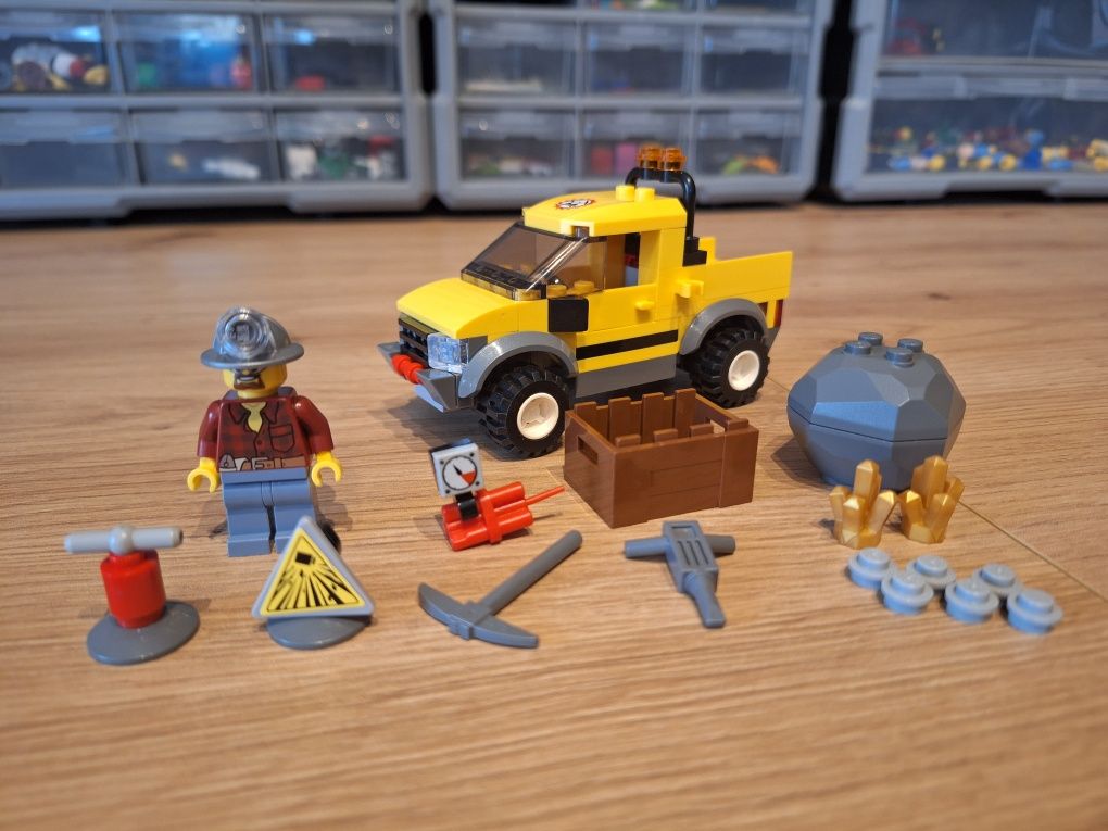 Lego City - 4200 - Górniczy wóz terenowy + instrukcja