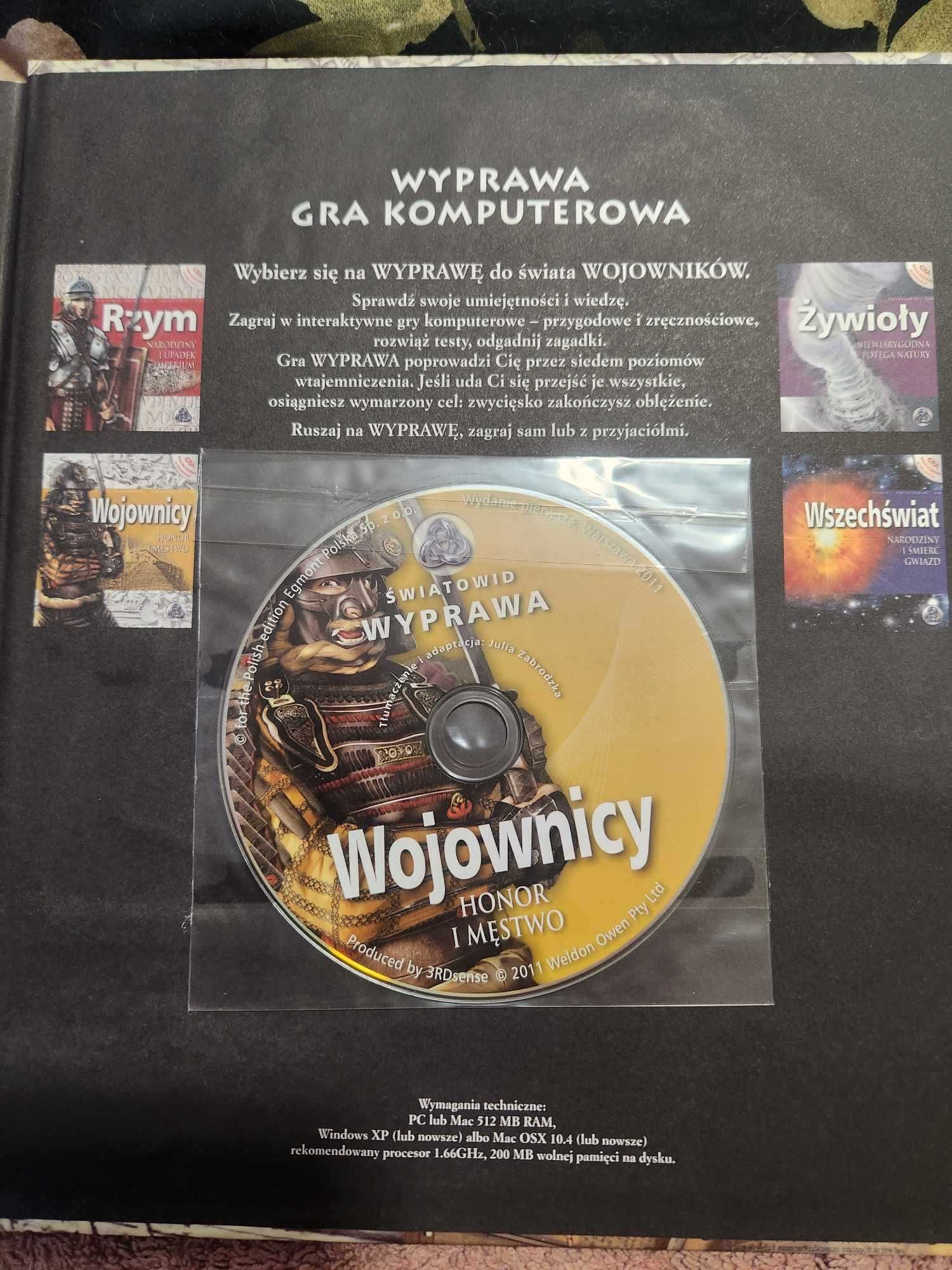 Wojownicy honor i męstwo + gra komputerowa CD Simon Adams 2011