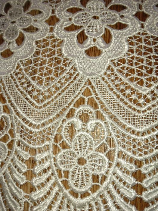 Кружево макраме вязанное
