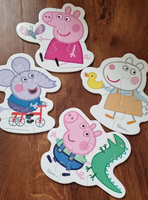 Puzzle Świnka Peppa
