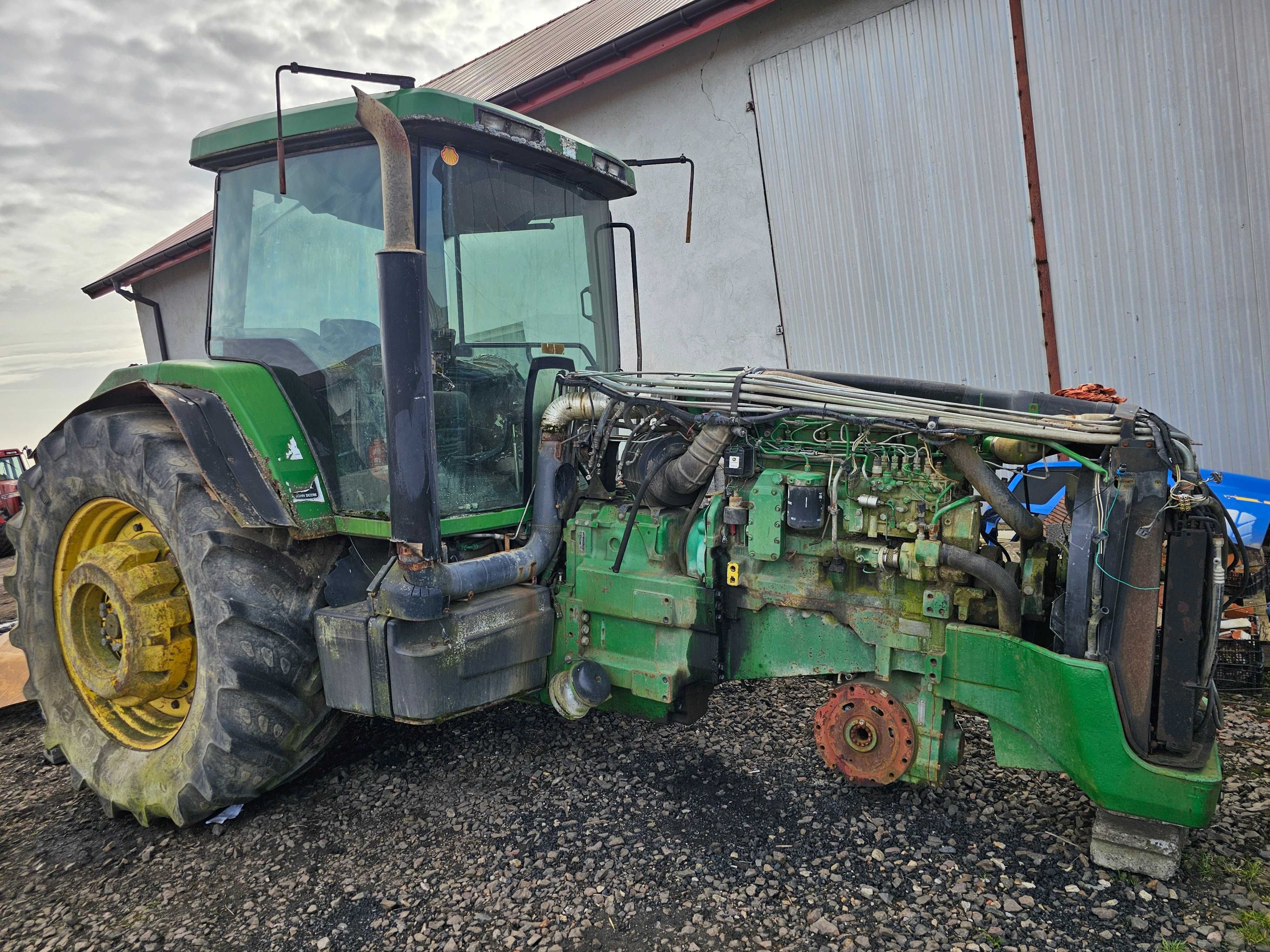 John Deere 8300 Na części Silnik 6076 Skrzynia 8400, 8500, 8200, 8100