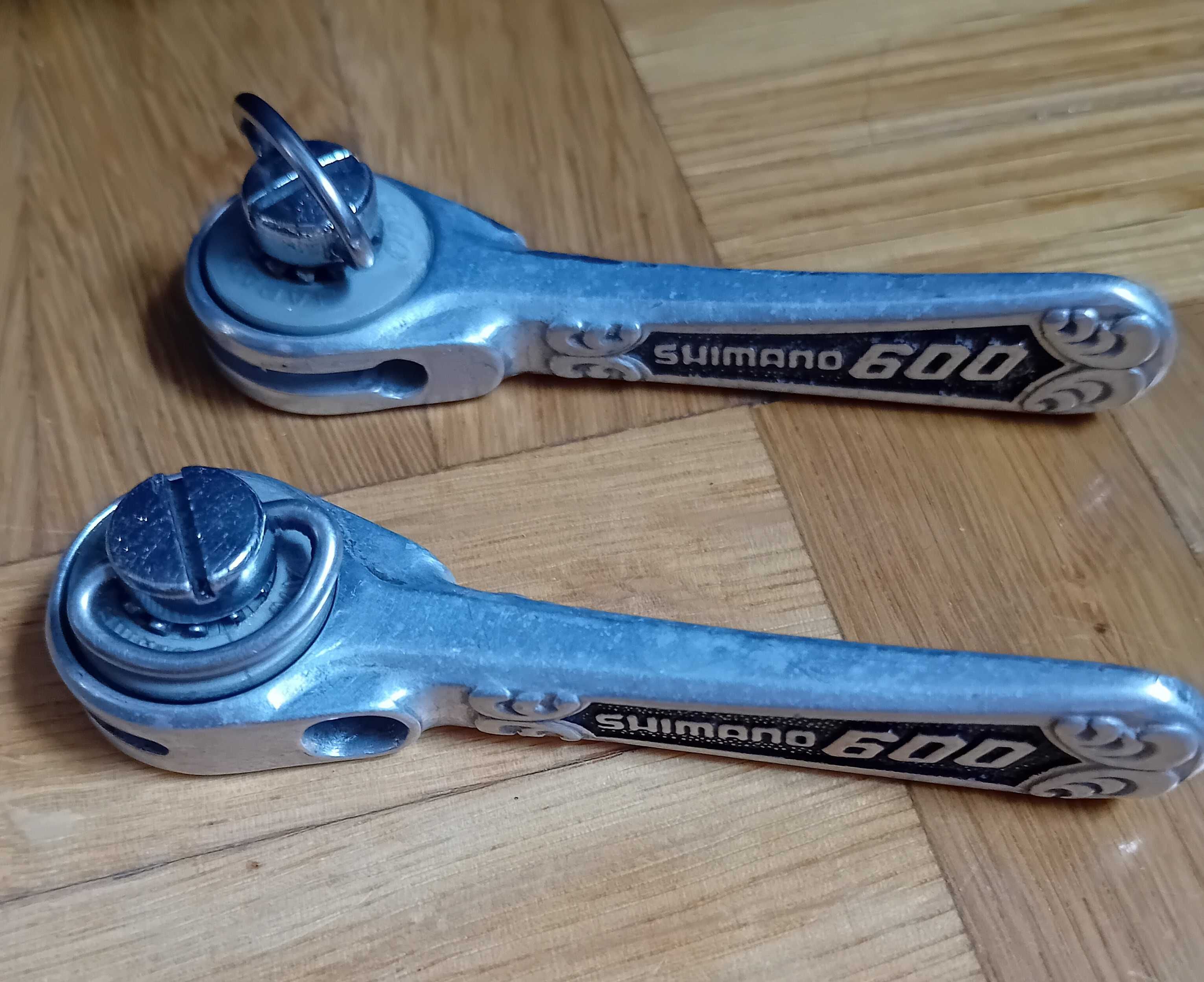 Manetki,dźwignie przerzutek Shimano 600 Arabesque / RETRO,VINTAGE /.