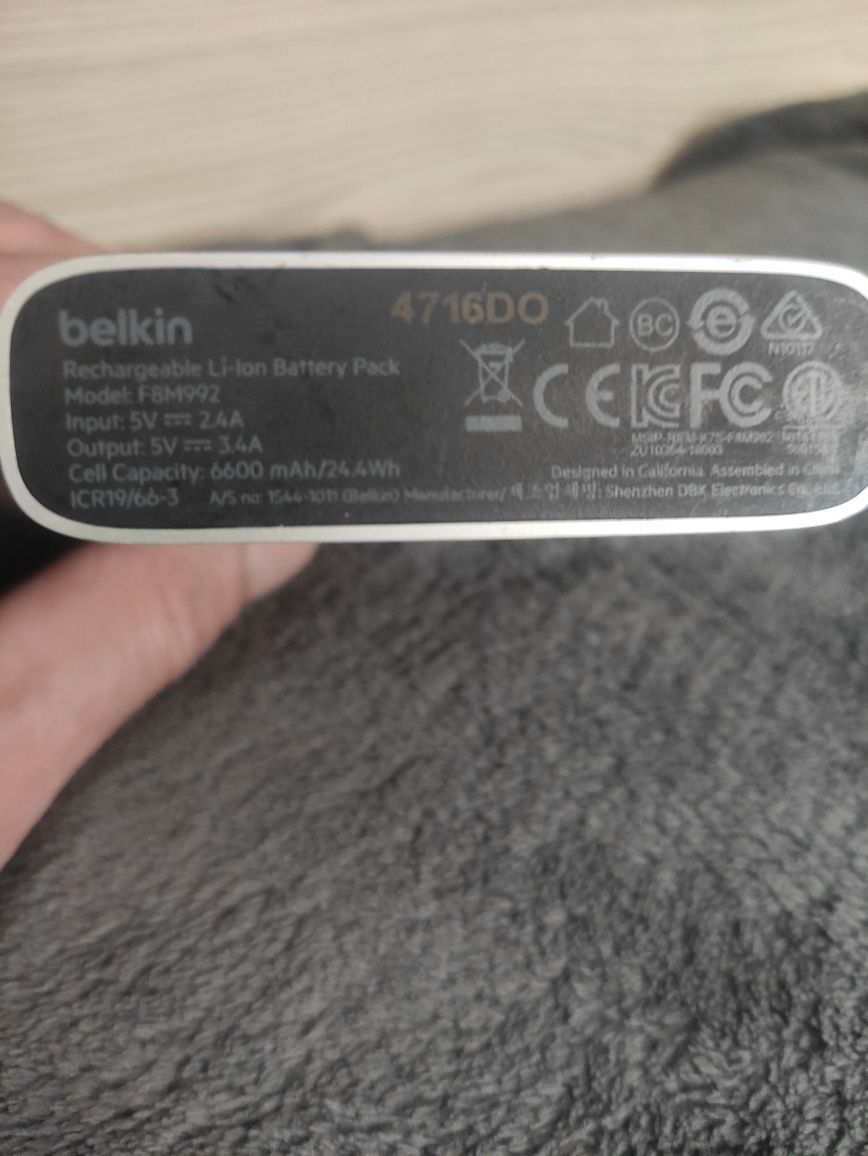 Power bank Belkin 6600mAh