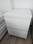 Stolik nocny komoda dwie szuflady Ikea Malm