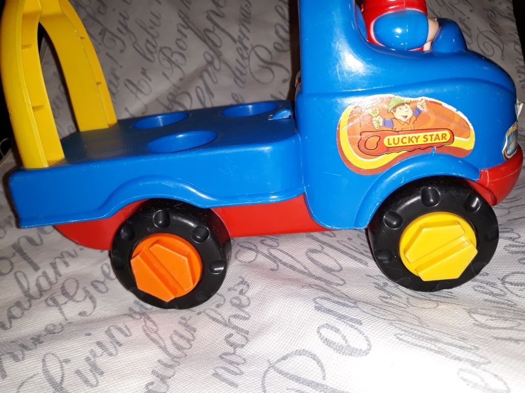 Развивающая игрушка для мальчкика metr+ грузовик - конструктор машинка