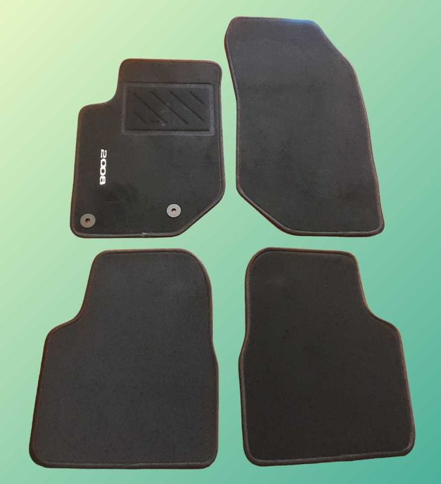 4 Tapetes Peugeot 208/308/308 SW/508/2008/3008