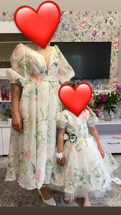 Сукні фемелі лук мама і доця