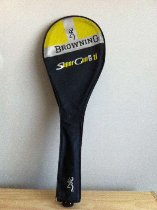 Raquete Squash Browning Super Gun TI 120 - ORIGINAL