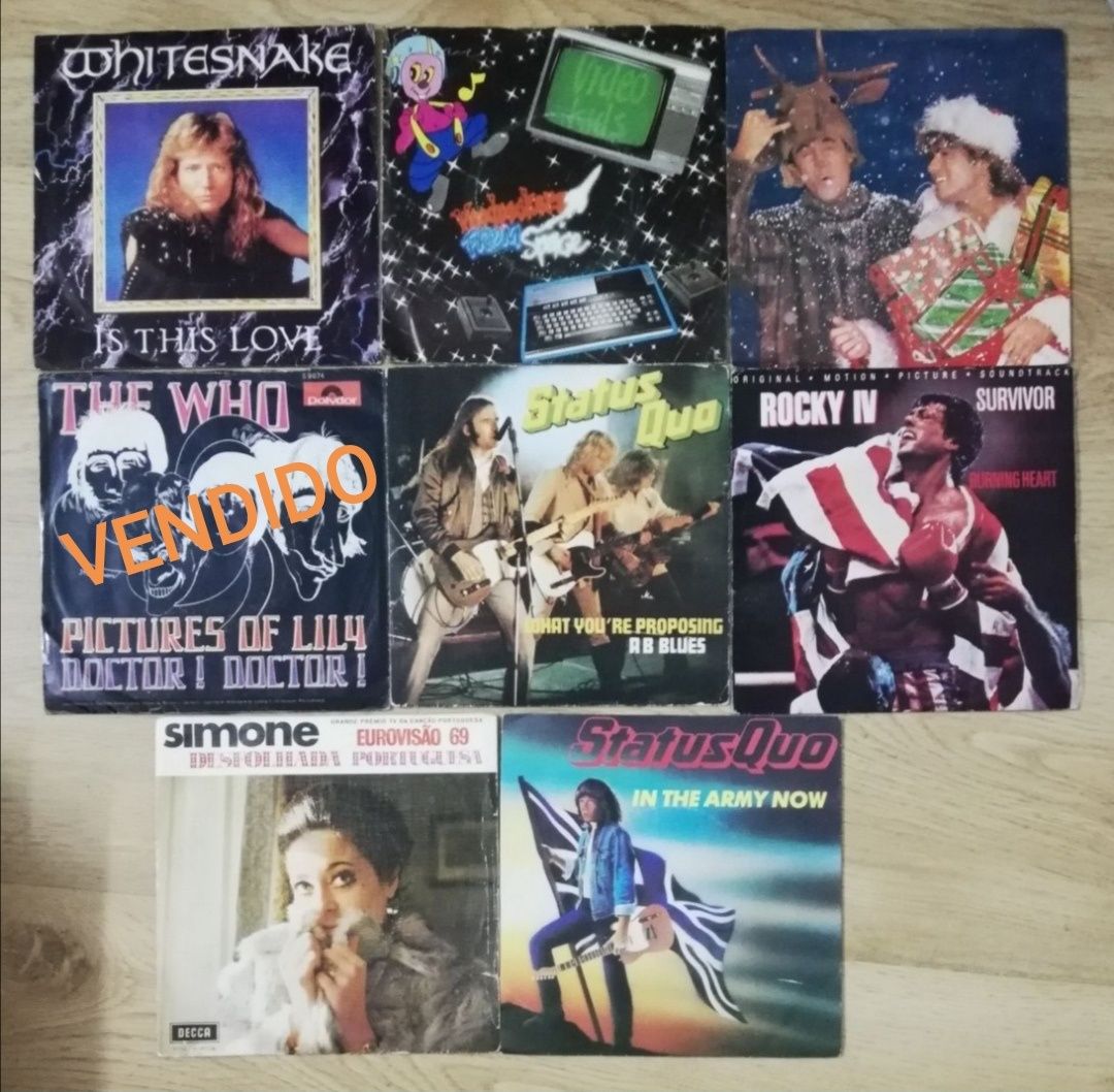 Discos de vinil (7 singles)