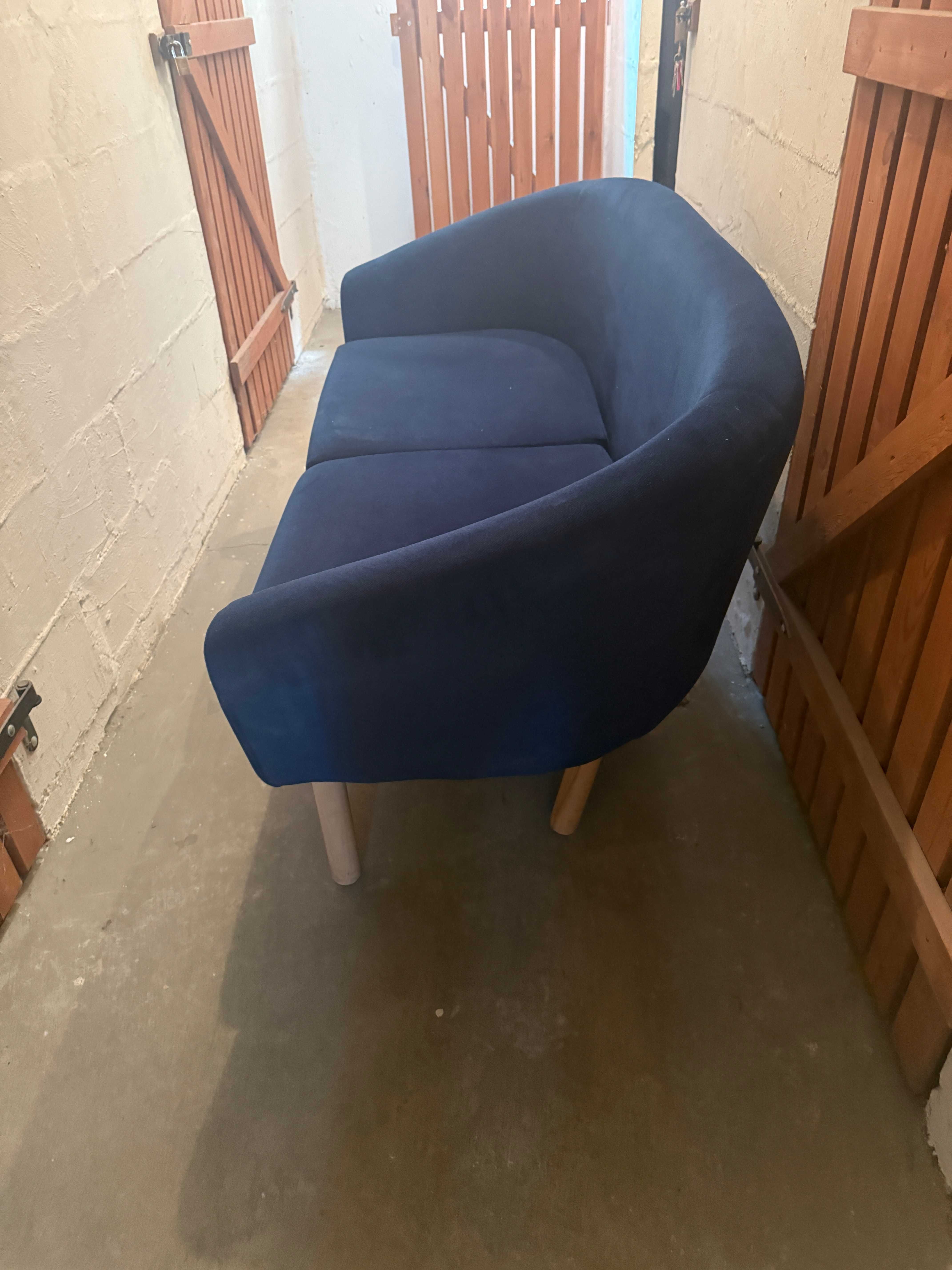 Sofa kanapa skandynawska granat